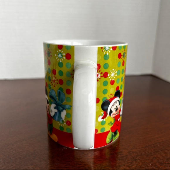 Mickey Mouse and Friends Mug & Minnie Mouse Sparkly Red Polka Dot Bow Ornament - Picture 4 of 13